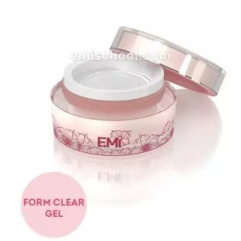 E.MI, Form Gel Clear, Прозрачный гель для моделирования на формах, 50 г