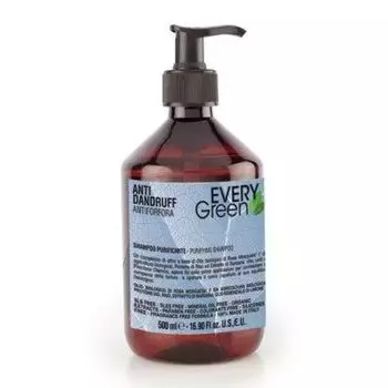 EVERY GREEN ANTI DANDRUFF Шампунь от перхоти Очищающий 500мл.