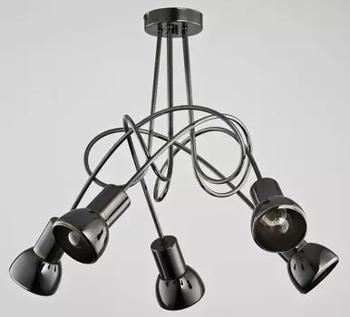 Потолочная люстра Alfa (СМ) Tango Black Chrome 24675