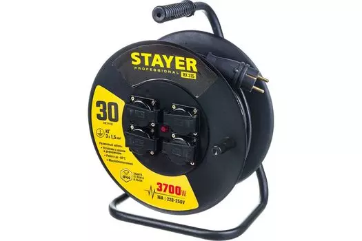 Удлинитель на катушке STAYER