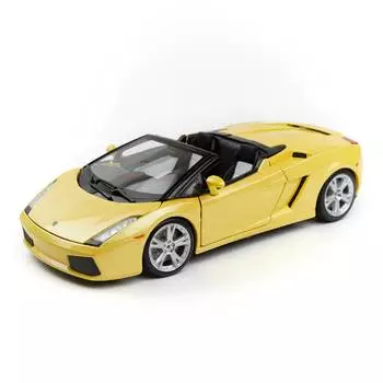 Bburago Коллекционная машинка 1:18 Lamborghini Gallardo Spyder, 18-12016, желтая
