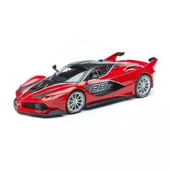 Bburago Коллекционная машинка Феррари 1:18 Ferrari FXX K, 18-16907, красный
