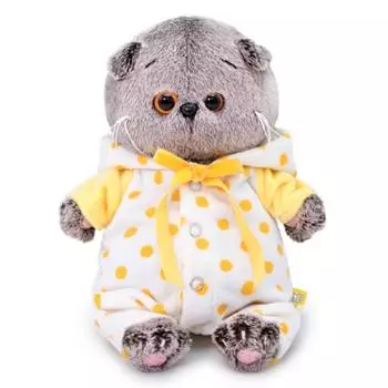 Budi Basa Мягкая игрушка Басик Baby в комбинезончике, 20 см
