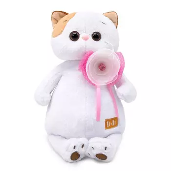 Budi Basa Мягкая игрушка Кошечка Ли-Ли с цветком, 27 см
