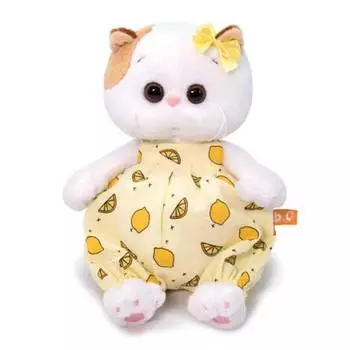 Budi Basa Мягкая игрушка Кошечка Ли-ли Baby в песочнике с лимонами, 20 см
