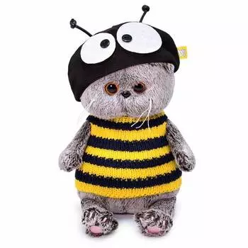 Budi Basa Мягкая игрушка Кот Басик Baby в костюме пчелка, 20 см