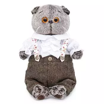 Budi Basa Мягкая игрушка Кот Басик романтик, 30 см