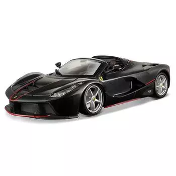 Bburago Коллекционная машинка Феррари 1:43 Ferrari LaFerrari, черная