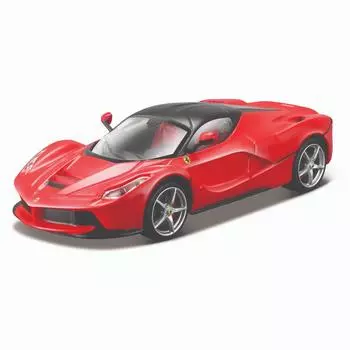 Bburago Коллекционная машинка Феррари 1:43 Ferrari LaFerrari, красная