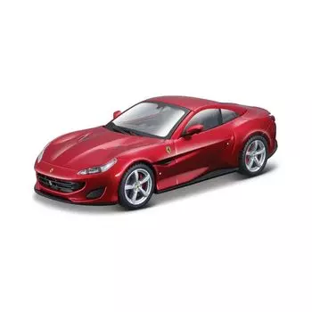Bburago Коллекционная машинка Феррари 1:43 Ferrari Portofino, красная