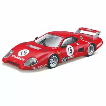 Bburago Коллекционная машинка Феррари 1:43 Ferrari Racing - 512 BB II serie 1981, красная