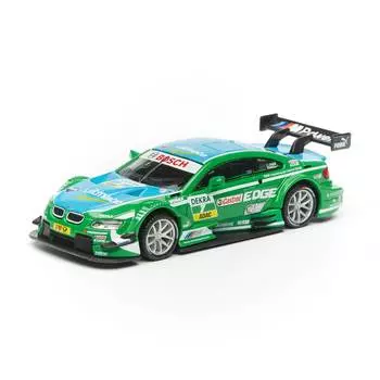 Bburago Машинка металлическая ралли BMW M3 DTM №7 Augusto Farfus, 1:32