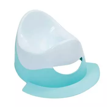 Bebe Confort Горшок с подножкой, белый/голубой