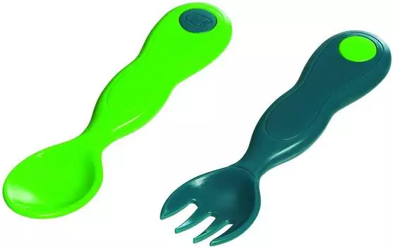 Bebe Confort Набор из пластиковых вилочки и ложечки 31000289