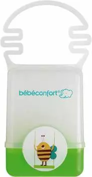 Bebe Confort Пластиковый контейнер с ручкой для хранения пустышки, зелёный