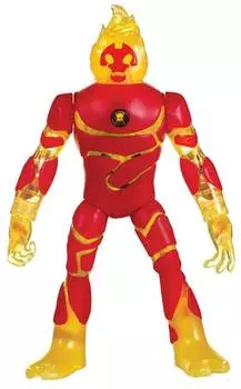 Ben-10 Фигурка Человек-огонь, 16 см, свет, звук
