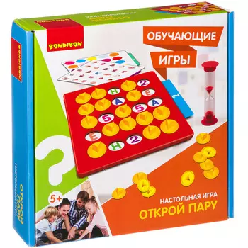 Bondibon "Открой пару" - настольная игра