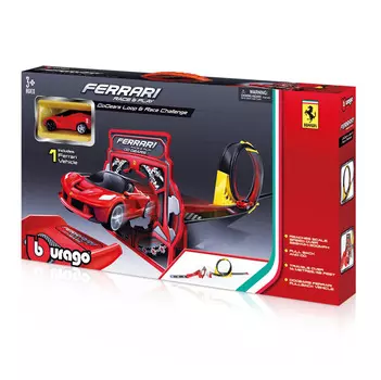 Bburago 31302 Автотрек FERRARI RACE AND PLAY GOGEARS LOOP AND RACE CHALLENGE