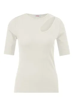 Футболка s.Oliver Shirt, экрю