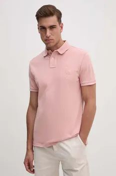Хлопковое поло Polo Ralph Lauren, розовый