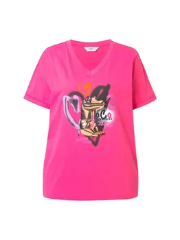 Футболка Angel of Style, цвет hibiskuspink