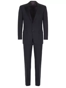 Костюм шерстяной в полоску BRIONI