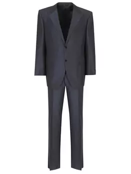 Костюм шерстяной в полоску CANALI