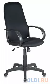 Кресло руководителя Бюрократ CH-808AXSN/LBL+TW-11 черный искусст.кожа/сетка