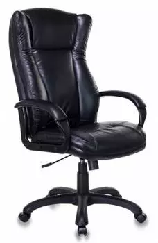 Кресло руководителя Бюрократ CH-879LT/BLACK черный искусственная кожа (пластик черный)