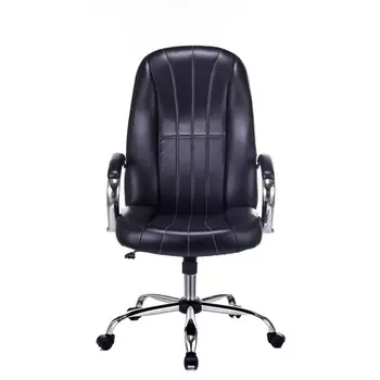 Кресло руководителя Бюрократ T-898SL/BLACK черный искусственная кожа крестовина хром