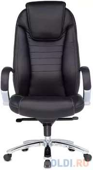 Кресло руководителя Бюрократ T-9923SL/BLACK черный кожа крестовина хром