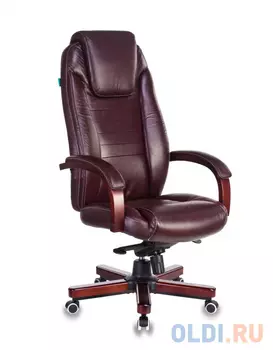 Кресло руководителя Бюрократ T-9923WALNUT/BROWN коричневый