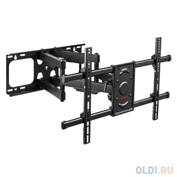 Кронштейн Arm media Paramount-70 черный, для LED/LCD TV 32"-90", max 65 кг, настенный, 4 ст свободы, от стены 69-635 мм, max VESA 600x400 мм