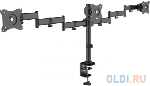 Кронштейн для мониторов Arm Media LCD-T15 Для 3-Х 10"-32", max 3x10 кг, 5 ст свободы, поворот на штанги 360°, высота штанги 450мм, maxVESA10