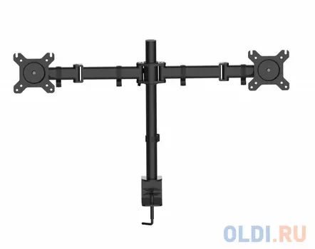 Кронштейн для мониторов Cactus CS-VM-D29-BK черный 13"-27" настольный поворот и наклон до 10кг
