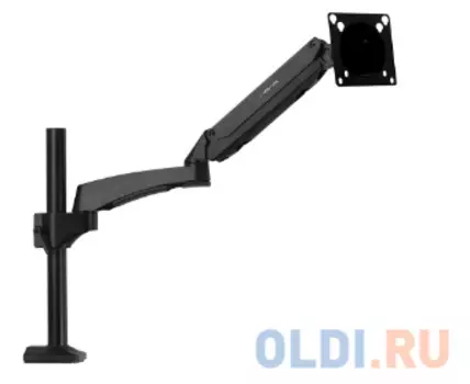 Кронштейн для мониторов Kromax OFFICE-11 black, для LCD/LED мониторов 15"-32", max 10 кг, 6 ст свободы, наклон ±45°, поворот 360°, от