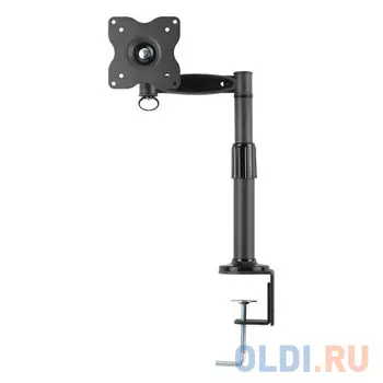 Кронштейн для мониторов Kromax OFFICE-1 Grey, диагональ 15"-32", 3 ст. свободы, 3D вращение, VESA 75/100, 10 кг