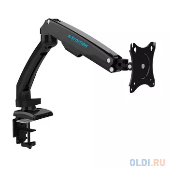 Кронштейн для мониторов Kromax OFFICE-8 black, для LCD/LED мониторов 15"-32", нагрузка 2-8 кг, настольный, 6 ст свободы, VESA 100x100 мм