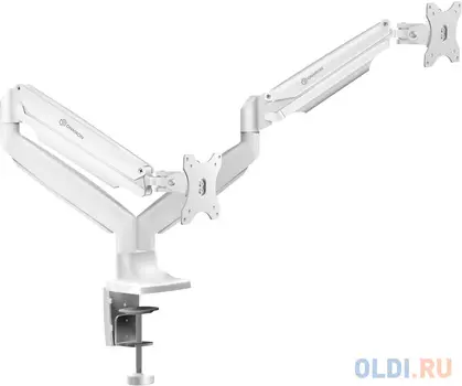 Кронштейн для мониторов Onkron G200 белый 13"-32" макс.18кг настольный поворот и наклон верт.перемещ.
