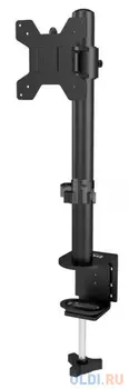 Кронштейн для мониторов ЖК Buro M061 черный 15"-32" макс.8кг крепление к столешнице поворот и наклон