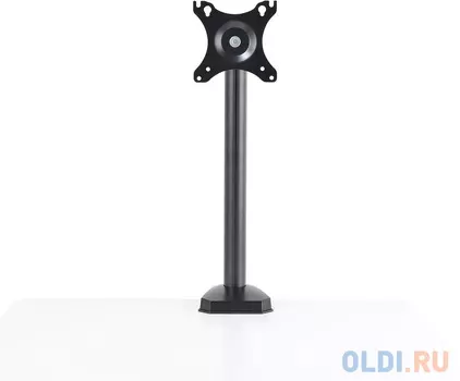 Кронштейн для мониторов ЖК Buro M3 черный 15"-27" макс.9кг крепление к столешнице поворот и наклон