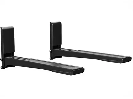 Кронштейн для СВЧ-печей Holder MWS-2003 черный max 40 кг настенный от стены 300-420 мм