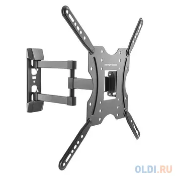 Кронштейн для телевизора Arm Media LCD-404 new черный 26"-55" макс.30кг настенный поворот и наклон