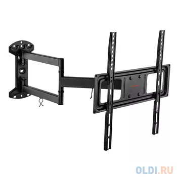 Кронштейн ARM Media LCD-415 черный для LED/LCD ТВ 24"-55" 4 ст. свободы, до 35кг, max VESA 400x400 мм.