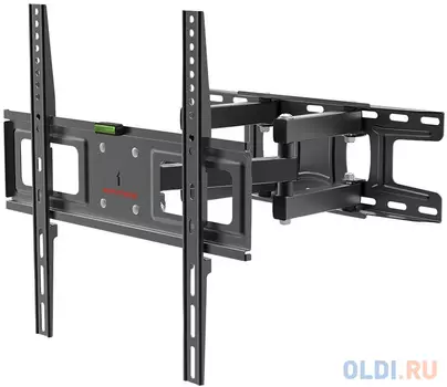 Кронштейн для телевизора Arm Media LCD-417 черный 26"-55" макс.35кг настенный поворотно-выдвижной и наклонный