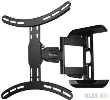 Кронштейн для телевизора Hama Fullmotion OLED черный 32"-65" макс.30кг настенный поворот и наклон