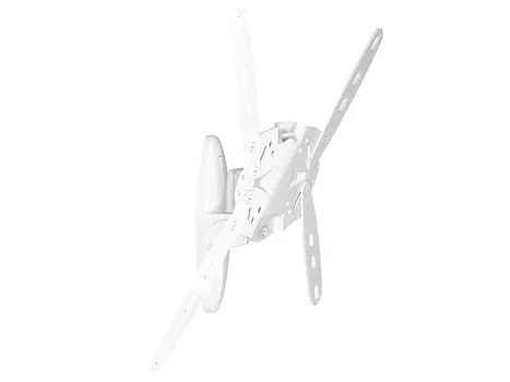 Кронштейн для телевизора Holder LCDS-5026 26"-60" White настенный, наклонно-поворотный, VESA до 400x400, до 50 кг