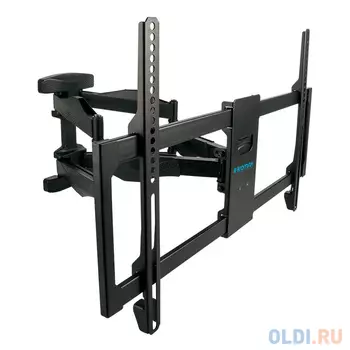 Кронштейн Kromax ATLANTIS-35 new black Для LCD/LED ТВ 26"-65", настенный, 5 ст. свободы, max VESA 600x400, max 60