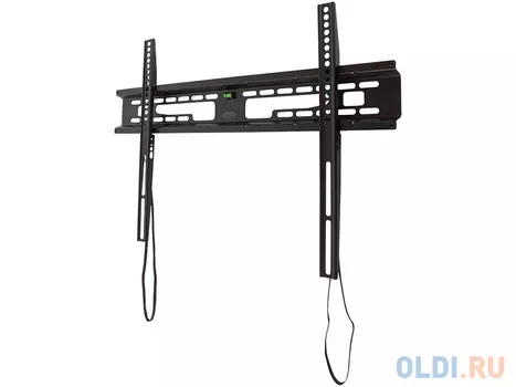 Кронштейн Kromax FLAT-1 new Black, настенный для TV 32"-90", max 65 кг, 0 ст св., от ст. 28 мм, max VESA 600x400 мм.