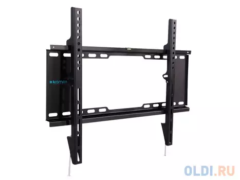 Кронштейн Kromax IDEAL-101 black, для LED/LCD TV 32"-90", max 20 кг, настенный, 0 ст свободы, от стены 30 мм, max VESA 600x400 мм